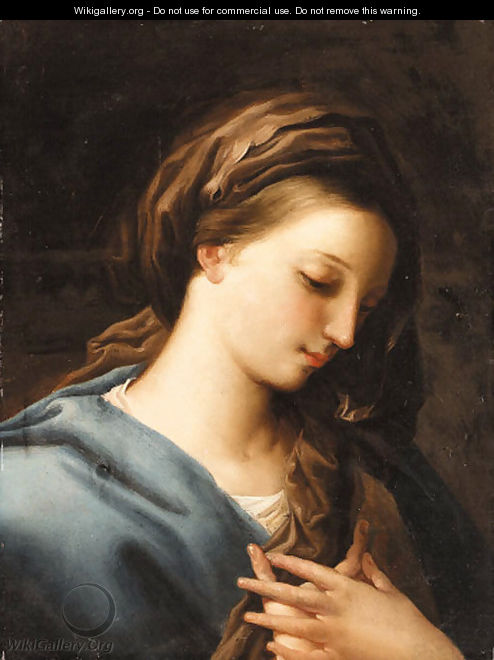 The Madonna Annunciate - (after) Pompeo Gerolamo Batoni