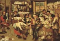 The Payment of the Tithes 2 - (after) Pieter The Younger Brueghel
