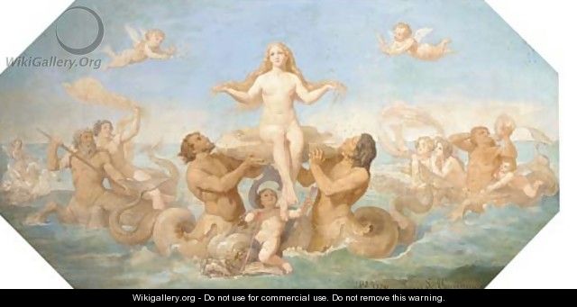 The birth of Venus - (after) Pierre-Cecile Puvis De Chavannes