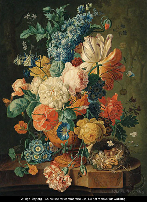Flowers - (after) Paul Theodor Van Brussel