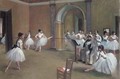 Dance school - (after) Edgar Degas
