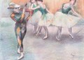 Ballerinas - (after) Edgar Degas