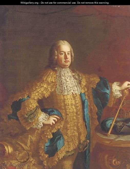 Portrait of the Emperor Francis I (1708-1765) - Martin Van, II Meytens