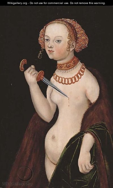 Lucretia - (after) Lucas The Younger Cranach