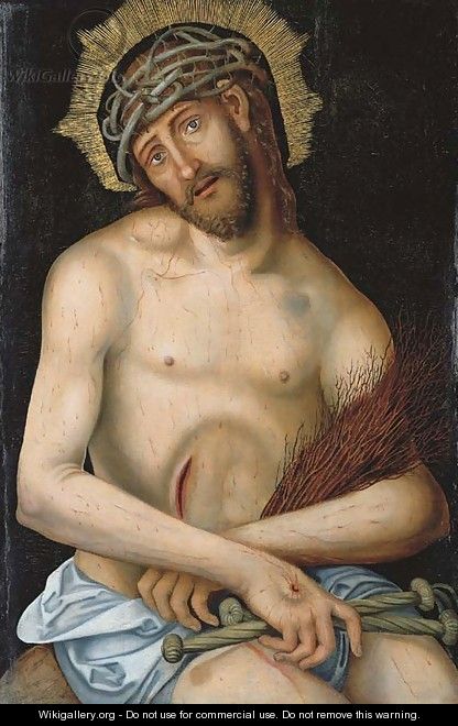 Christ the Man of Sorrows - (after) Lucas The Younger Cranach