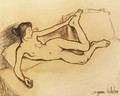 Femme allongee sur un lit - Suzanne Valadon