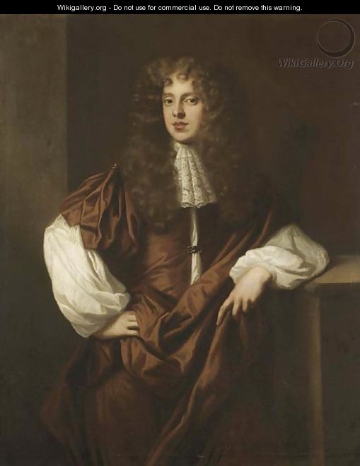 Portrait of Sir Thomas Myddelton, 2nd Bt. (1651-1684) - (after) Sir Peter Lely