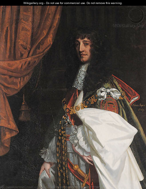 Portrait of Prince Rupert of the Rhine (1619-1682) - (after) Sir Peter Lely