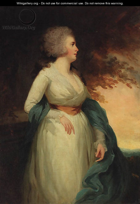 Portrait of a lady 2 - (after) Sir Henry Raeburn
