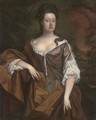 Portrait of a lady, traditionally identified as Queen Anne (1665-1714) - (after) Kneller, Sir Godfrey