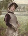 An Afternoon Stroll by the River - Francis Sydney Muschamp