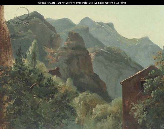 Versant de la vallee de Saint-Vincent (Auvergne) - Etienne-Pierre Theodore Rousseau
