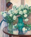 Les pivoines blanches - Theo Van Rysselberghe