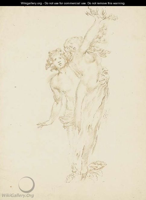 Apollo and Daphne, after Bernini - Stefano della Bella