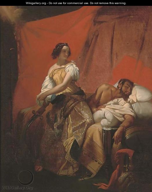 Judith and Holofernes - Stanislas Auguste Loyer