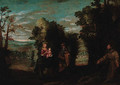 The Rest on the Flight into Egypt - Spanish School