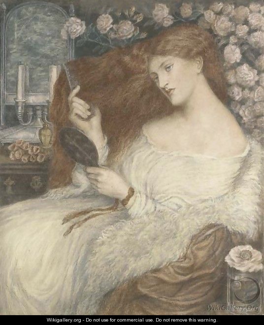 Lady Lilith - (after) Rossetti, Dante Gabriel