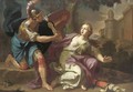 Armida restrained by Rinaldo - (after) Gaetano Lapis