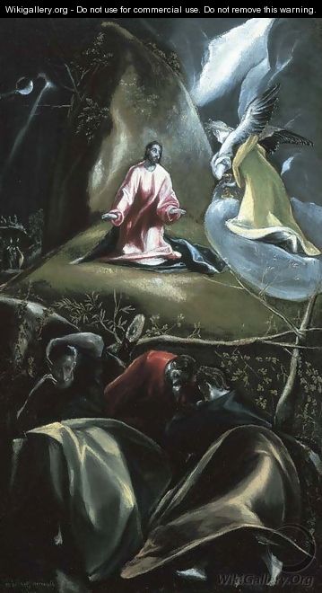 The Agony in the Garden - El Greco (Domenikos Theotokopoulos)