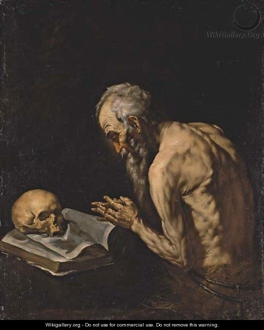 Saint Paul the Hermit - (after) Jusepe De Ribera