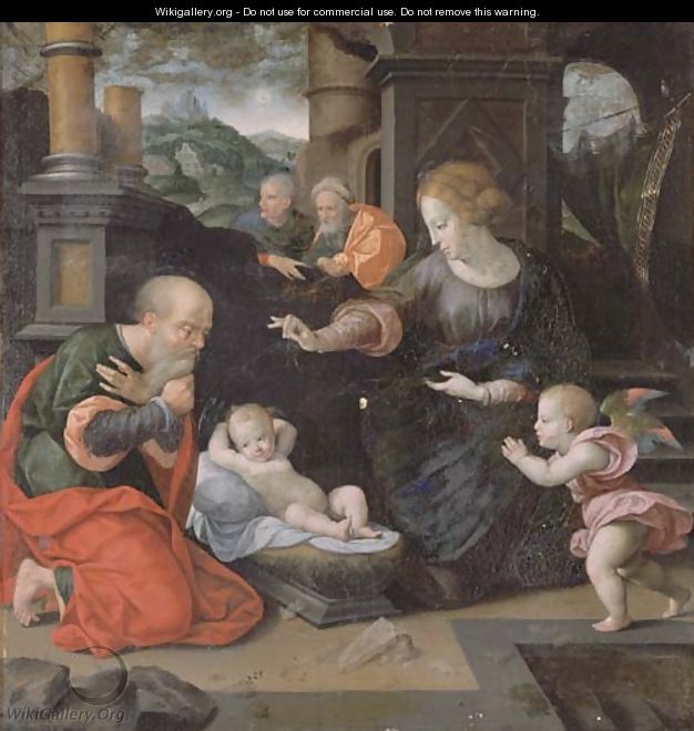 The Nativity - (after) Cleve, Joos van