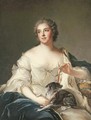 Portrait of a lady, said to be la Duchesse de Chevreuse - (after) Jean-Marc Nattier