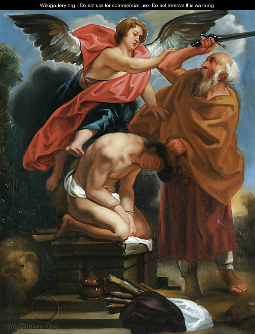 The Sacrifice of Isaac - (after) Jacob Jordaens
