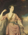Portrait of Lady, traditionally identified as Lady Anne Dawson, as the goddess Diana - Sir Joshua Reynolds