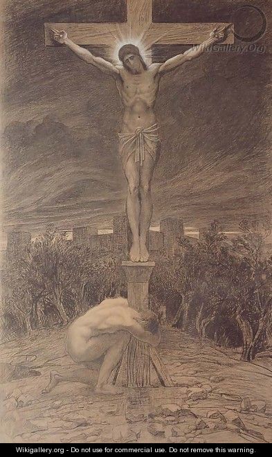 Barabbas at the Cross - Sir William Blake Richmond