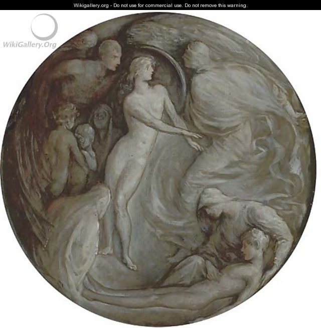 Allegorical figures - Sir William Blake Richmond