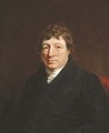 Portrait of a gentleman, half-length, in a black jacket - Sir William Beechey