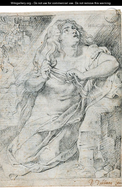 The Penitent Magdalene - Peter Paul Rubens