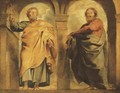 Saint Peter and Saint Paul a modello - Peter Paul Rubens