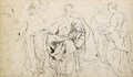 Saint Gregory the Great and Saint Domitilla - Peter Paul Rubens