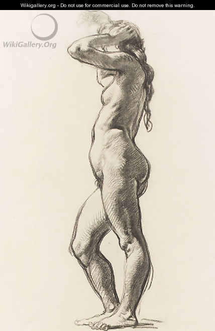 Female nude - Willam Orpen
