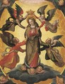 The Virgin in Glory - Spanish School