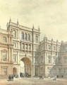 New Burlington House from the courtyard, circa 1840 - Sir Charles Barry