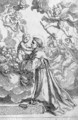 Saint Anthony of Padua adoring the Christ Child in Glory - Simone Cantarini (Pesarese)