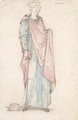Costume design for Morgan le Fay in J.Comyns Carr's play 'King Arthur' - Sir Edward Coley Burne-Jones