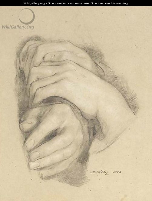 Study of hands for 