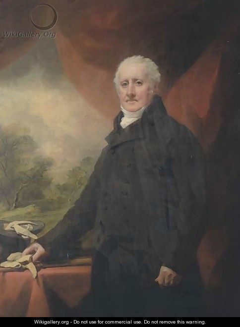 Portrait of a gentleman, traditionally identified as Andrew Wauchope of Niddrie (1711-1784) - Sir Henry Raeburn