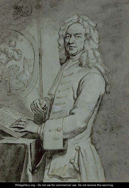 Portrait of John Morley of Halsted, Essex - Sir Godfrey Kneller