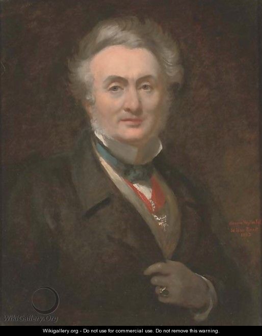 Self-portrait of the artist - Sir George Hayter