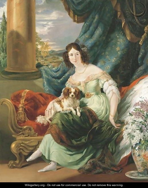 Portrait of Charlotte, Countess de la Bourdonnaye (1795-1875) - Sir George Hayter