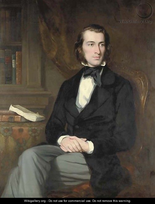 Portrait of Matthew Piers Boulton - Sir Francis Grant