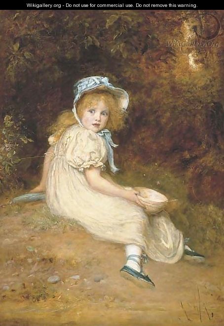 Little Miss Muffet - Sir John Everett Millais