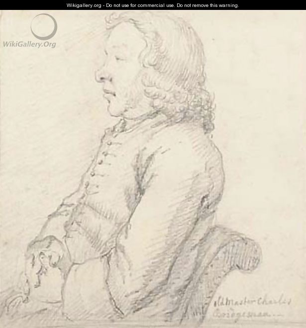 Portrait of Charles Bridgeman - Sir James Thornhill