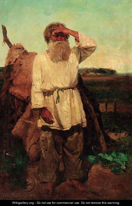 Portrait of a Russian Peasant - Sergei Vasil