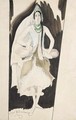 Costume Design for Snegurochka - Act 1 - Sergei Vasil'evich Chekhonin