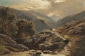 Cattle in a highland landscape - Sidney Richard Percy